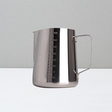 핸드드립 시타 베이직 눈금 밀크저그 1000ml 핸드 드립 그라인더 메이커 드리퍼 에스프레소, 단품, 1개