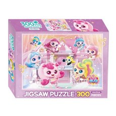 [아이누리] 프린세스 캐치 티니핑 시즌6 직소퍼즐 300pcs [퍼즐] : 프린세스 하우스와 러블리 프린세스 티니핑 [따뜻한책방]