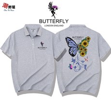潮野屋 蝴蝶與精靈 短袖上衣 POLO衫 WPD-596