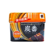 KOKUBO 小久保 活性炭鞋櫃脫臭劑, 1個, 150g