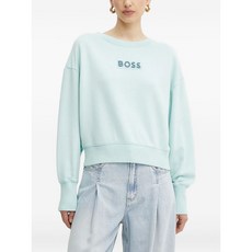 보스 크리스털 장식 스웨트셔츠