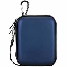 LACDO EVA 충격 방지 휴대용 여행 및 드라이브용 케이스 하드 외장 GPS (2.5인치) SHOCKP | 3.0 카메라 6.35CM 팩 USB HDD 배터리, 블루.