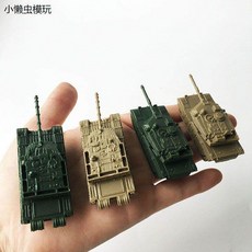 미니 탱크 모형 4D 장난감 중국 99식 엄지형 미국 M1A2 소년, 1086세트 (각 4개씩)