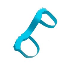 조절 밴드 다리 장치 저항 블루 실리콘 링 피트니스 트레이닝 스트레칭 운동, 4. Blue, 기본