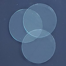 원형유리 50mm /1pcs 두께(2T) 원형유리알 원형커버글라스