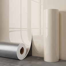 가려거든 DIY 셀프도배 풀없이 붙이는 꾸낌없는 두꺼운 벽지, 베이지 단색