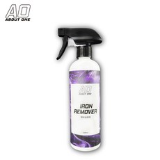 A.O 中性鐵粉去除劑 高濃縮原液 輪框清潔劑 輪圈清潔 鐵粉拔除劑, 1個, 鐵粉去除劑-500ml(附噴頭)