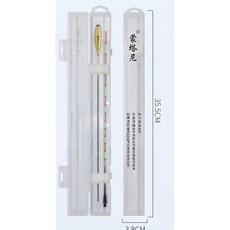 낚시 찌통 케이스 PET 플라스틱 방수 경량 휴대용 찌 보관함 슬림형, 1개