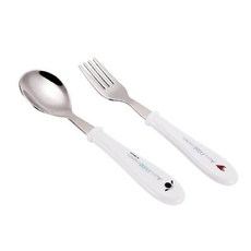 어린이 스텐 304 스푼 포크 세트 1P 유아 이유식 식기-1879999EA