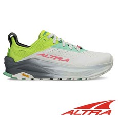 ALTRA OLYMPUS 6 女多功能健行鞋 灰/萊姆 A0A85NK
