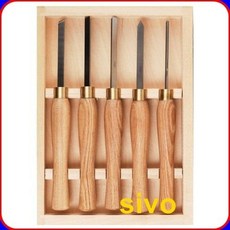 PROXXON 27023 高速鋼木工車刀組 5支裝 德國迷你魔 原廠工具, 1個