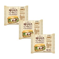 동원(소와나무) 체다치즈 클래식 204g(12매입) x 3봉, 204g, 3개