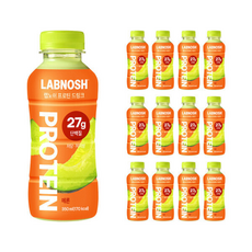 랩노쉬 프로틴 드링크 메론 (입), 12개, 350ml