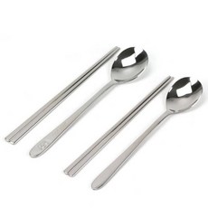 초등학생용 수저세트 식당수저 스탠수저 식당젓가락 hib*2803Qv