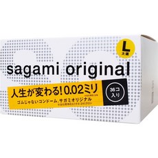 Sagami Original 相模 0.02 衛生套, 1個, 相模  002 L 36入