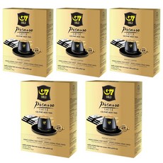 베트남 쭝웬 G7 골드커피 피카소 바닐라 카페라떼, 5박스, 14개입, 18g