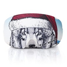 EXP VISION 온 보호 스키 고글 커버 극세사 프로텍터 스노우 오토바이 안경용 산타 모자, EXP VISION 온 보호 스키 고글 커버 극세사 프