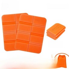 폼 캠핑 매트 휴대용 야외 시트 쿠션 방습 방수 잔디밭 야생 여행용, 23. 20 off 오렌지색 스택형 수납 백 하나 사면