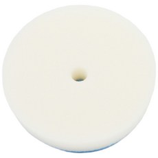 CARPRO 3吋高光澤拋光墊，輕鬆去除刮痕，恢復漆面光澤，適用多種拋光機, 白色, 1個