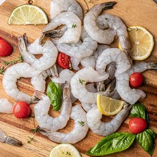 바다받아 프리미엄 생 칵테일새우, 21/25(특대 42-50미) 900g, 1개