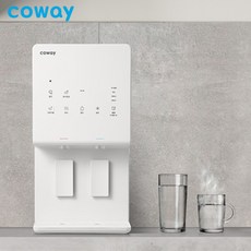 코웨이 엘리트 냉정수기 CP-6340L, 설치신청, 포슬린 화이트