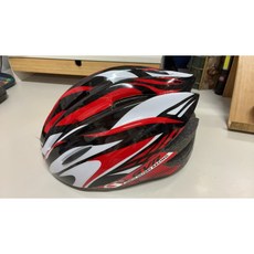 GVR G103 炫風系列 雲河灰 自行車安全帽 內搭軟墊, 紅白, 1個