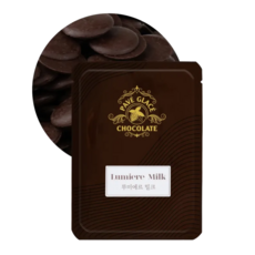 파베글라스 루미에르 컴파운드 코인 코팅 밀크초콜릿, 1kg, 1개