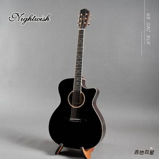Nightwish N8 GAC BLK 面單板民謠吉他 - 現貨供應, 1個