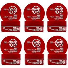 RedOne Aqua Hair Wax Maximum Hold Full Force Gel 150ml (6레드원 아쿠아 헤어 왁스 최대 고 풀 포스 젤 (6개 묶음)
