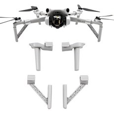 Craznick 미니 5 프로 랜딩 기어 - 확장 레그 높이 서포트 브래킷 프로텍터 DJI 드론 액세서리 휴대용 연장 피트 스탠드 310339 9020369102