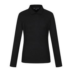 팬텀 여성골지니트카라긴팔이너티셔츠 221E3TI161 BK