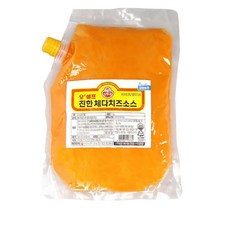 오뚜기 오쉐프 진한 체다치즈소스, 1개, 1kg