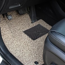 마르테가 현대 팰리세이드LX2(2019~) 7인승/8인승/VIP (캘리그라피 포함) 코일매트 운전석 프리미엄 확장형, 브라운, 64-1 팰리세이드LX2 8인 운전석_엣지 O