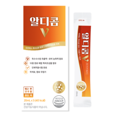[공식] 숙취해소제 알디콤V 5포입, 1개, 100ml