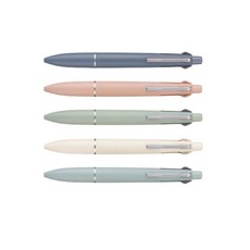 미쓰비시 제트스트림 라이트터치 4+1 멀티펜 MSXE5-LS-05 샤프포함 다색유성볼펜, 1개, mist blue 미스트블루