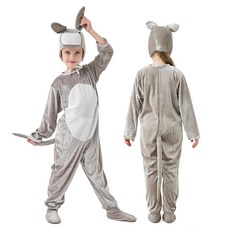 다양한 스타일의 남아 여아용 동물 바디수트 무대 공연 의상 동물 파티 역할극 의상