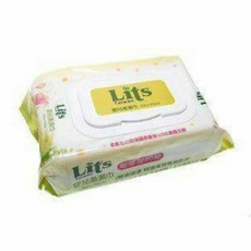 Lits 嬰兒柔濕巾 超厚型80抽 RO純水製造 24包箱購, 1個, 1個裝, 714g
