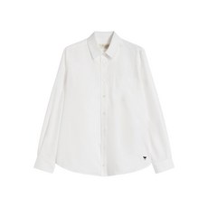 위켄드막스마라 자수 코튼 셔츠