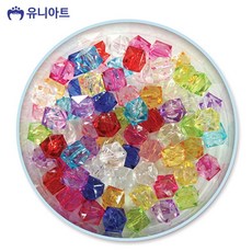 유니아트 5000통 모양비즈 29번 크리스탈비즈 1.3cm P