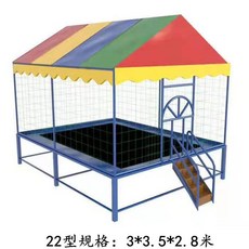초 대형 트램펄린 점핑 야외 바운스 방방이 사각 머신, 로터스 22형