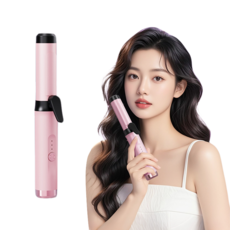무선 봉고데기 22mm 28mm 고데기 휴대용 웨이브, 핑크