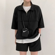 즈본 여자 아노락 후드 상하 트레이닝세트 밴딩 반바지 팬츠 운동복