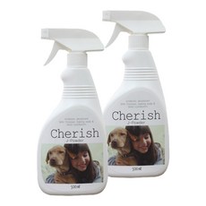 체리쉬 애완동물 탈취제, 파우더, 2개