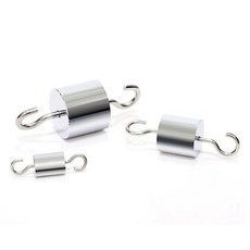 정밀 분동 평형추 공업용 고리 중량 저울추 산업용 무게추, 기본 모델명/품번, 쌍후크 200g, 1kg