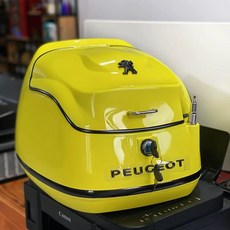 장고 탑박스 푸조 레트로 수납함 보관함 트렁크 150 리어백, F. 옐로우