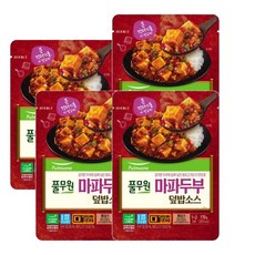 풀무원 마파두부 덮밥소스 170g 4개
