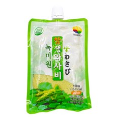 스타에프앤씨 녹미원 생와사비(참) 100g (아이스박스포함), 1개