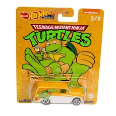 Hot Wheels Pop Culture 15.2m(55피트) 쉐보레 패널 1:64 스케일 차량 만 3세 이상 아동용 및 및 클래식 장난감 자동차 수집가 캔버스로 캐릭, Hot Wheels Pop Culture 15.2m(5
