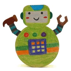 무게중심 오뚝이 로봇만들기 1인용 놀이키트 과학놀이키트 만들기재료 집콕놀이 관찰, LED형