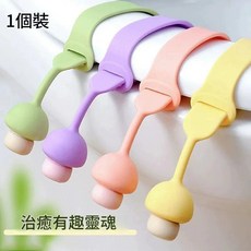 馬桶提蓋器 可愛蘑菇手提防髒神器, 自由調節可愛風蘑菇提蓋器1根顏色隨機